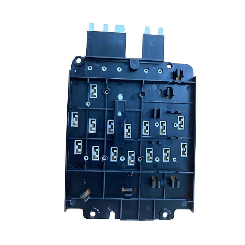 How does injection-molded embedded plastic copper mother plates with copper sheets achieve the integrated formation of a plastic insulating base and a conductive copper sheet?